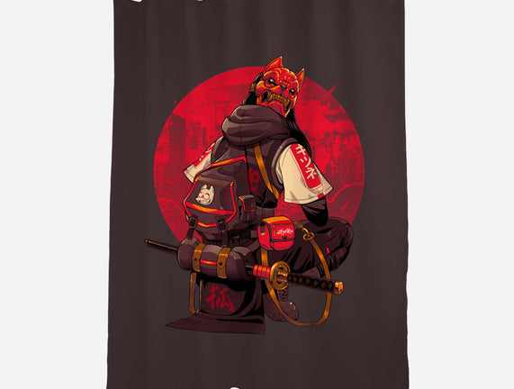 Red Kitsune Samurai