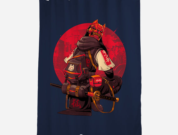 Red Kitsune Samurai