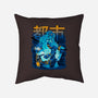 Water Urban Samurai-None-Removable Cover-Throw Pillow-Bruno Mota