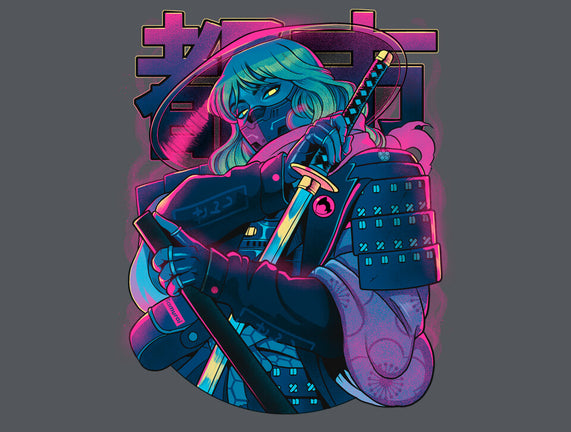 Cyber Neon Samurai