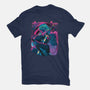 Cyber Neon Samurai-Mens-Premium-Tee-Bruno Mota