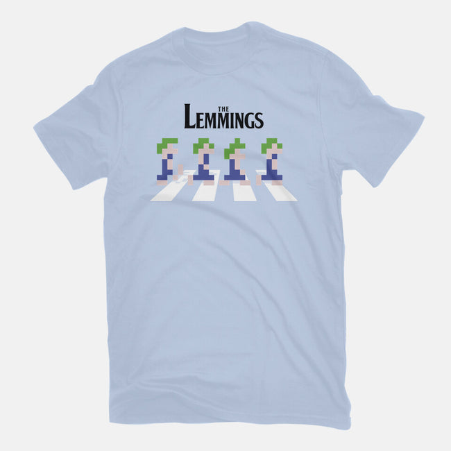 Lemmings Road-Mens-Heavyweight-Tee-Olipop