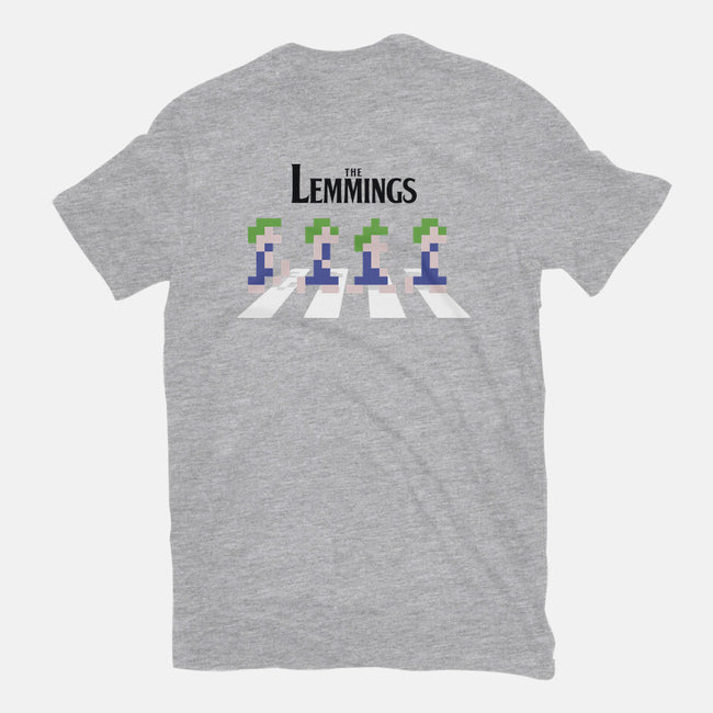 Lemmings Road-Mens-Heavyweight-Tee-Olipop