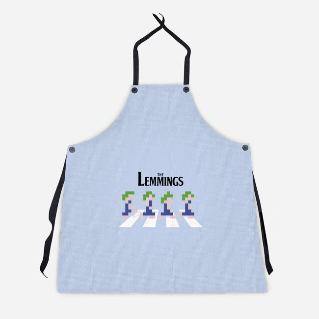 Lemmings Road-Unisex-Kitchen-Apron-Olipop