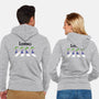 Lemmings Road-Unisex-Zip-Up-Sweatshirt-Olipop