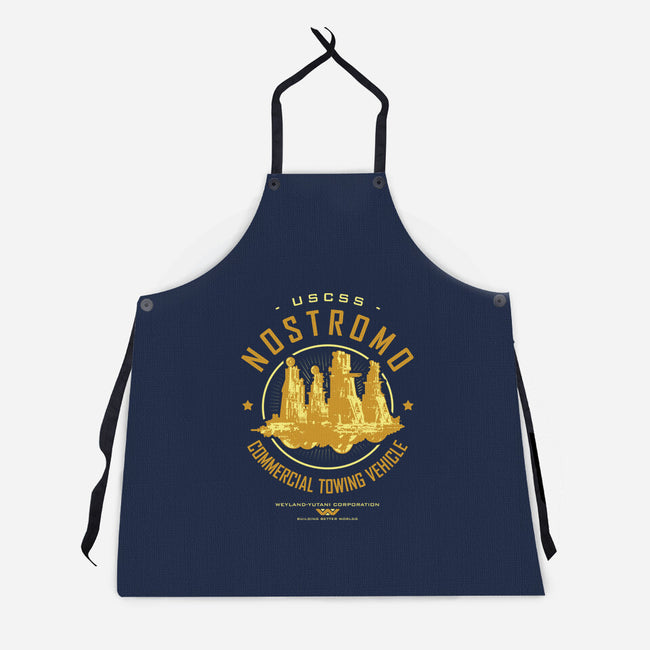 Nostromo Starfreighter-Unisex-Kitchen-Apron-Olipop