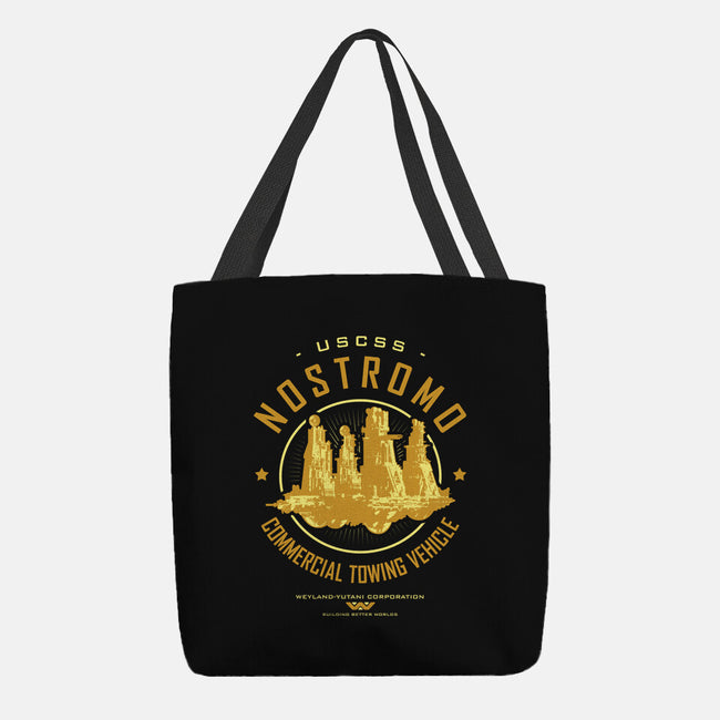 Nostromo Starfreighter-None-Basic Tote-Bag-Olipop