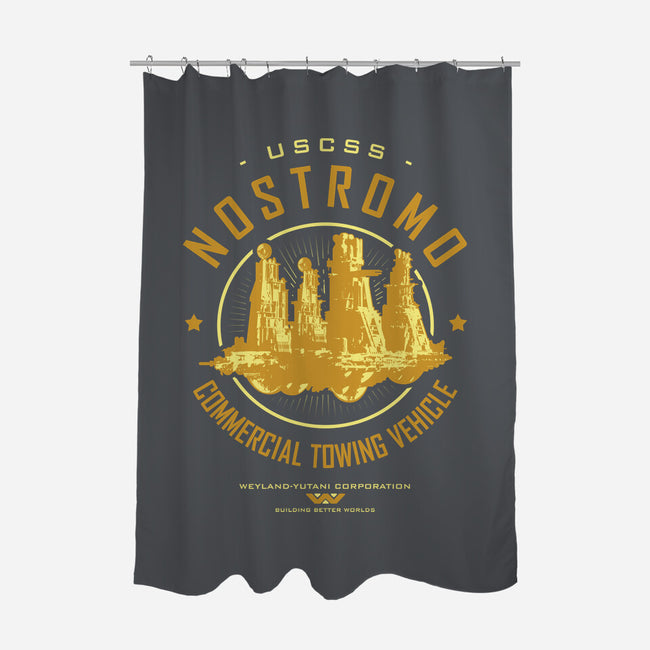 Nostromo Starfreighter-None-Polyester-Shower Curtain-Olipop