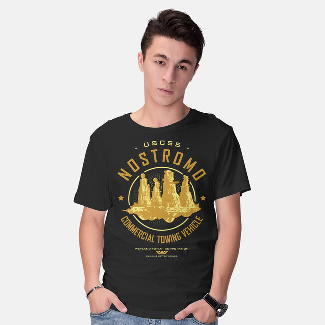 Nostromo Starfreighter-Mens-Basic-Tee-Olipop