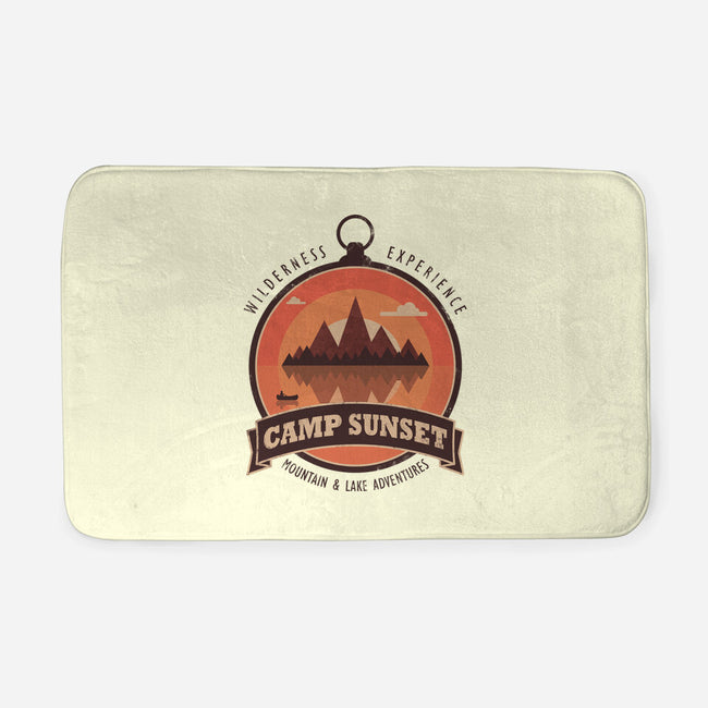 Camp Sunset-None-Memory Foam-Bath Mat-sachpica