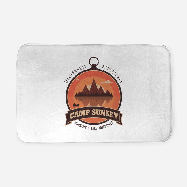 Camp Sunset-None-Memory Foam-Bath Mat-sachpica