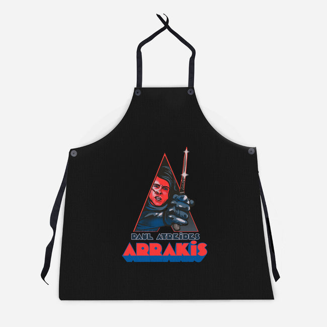 Clockwork Arrakis-Unisex-Kitchen-Apron-Samuel