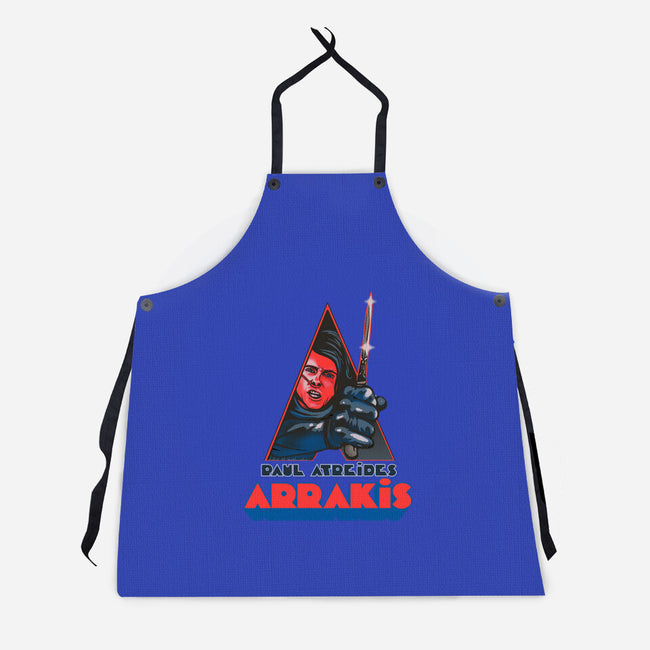 Clockwork Arrakis-Unisex-Kitchen-Apron-Samuel