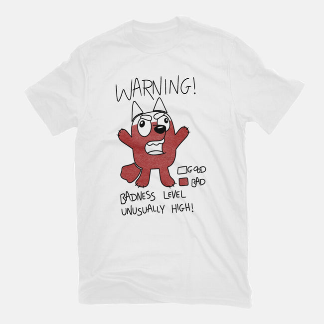 Muffin’s Badness Level-Unisex-Basic-Tee-Alexhefe