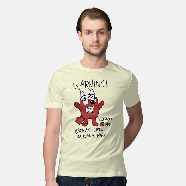 Muffin’s Badness Level-Mens-Premium-Tee-Alexhefe