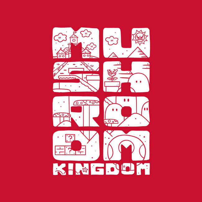 A Mushroom Kingdom-Youth-Basic-Tee-Aarons Art Room