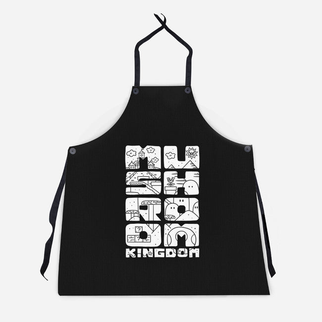 A Mushroom Kingdom-Unisex-Kitchen-Apron-Aarons Art Room