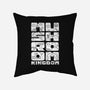 A Mushroom Kingdom-None-Removable Cover-Throw Pillow-Aarons Art Room