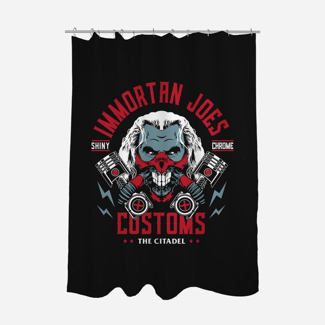 Immortan Joe's Customs-None-Polyester-Shower Curtain-Woah Jonny