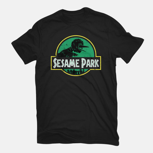 Sesame Park-Womens-Basic-Tee-sebasebi