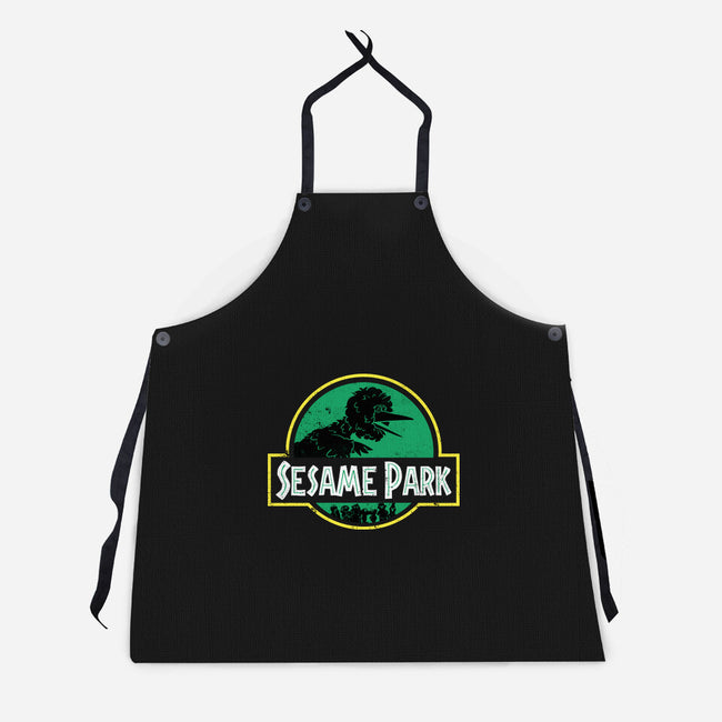 Sesame Park-Unisex-Kitchen-Apron-sebasebi