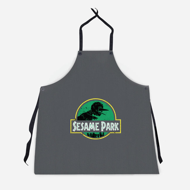 Sesame Park-Unisex-Kitchen-Apron-sebasebi