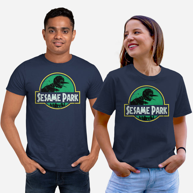 Sesame Park-Unisex-Basic-Tee-sebasebi