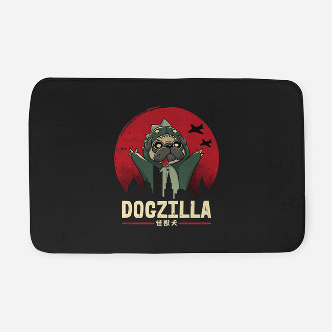 Dogzilla-None-Memory Foam-Bath Mat-retrodivision