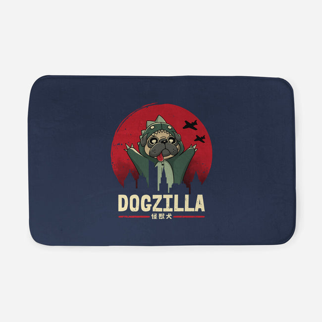 Dogzilla-None-Memory Foam-Bath Mat-retrodivision