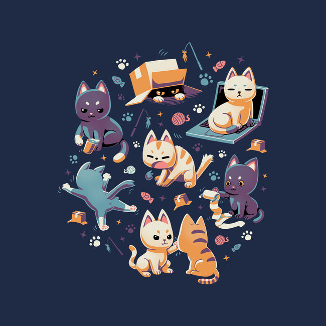 Naughty Cats-Baby-Basic-Tee-Geekydog