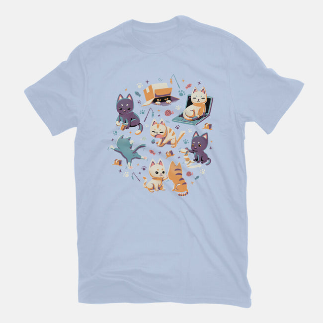 Naughty Cats-Mens-Premium-Tee-Geekydog