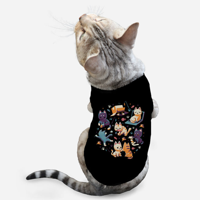 Naughty Cats-Cat-Basic-Pet Tank-Geekydog