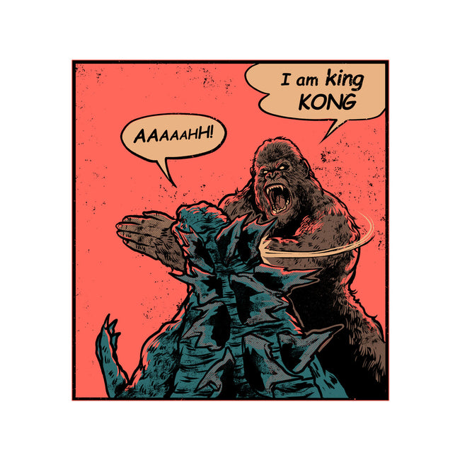 King Of Skull Island-None-Glossy-Sticker-Gleydson Barboza