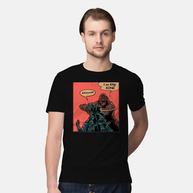 King Of Skull Island-Mens-Premium-Tee-Gleydson Barboza