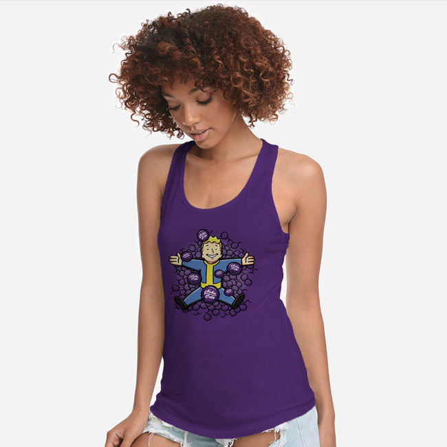 Nuclear Beauty-Womens-Racerback-Tank-Olipop