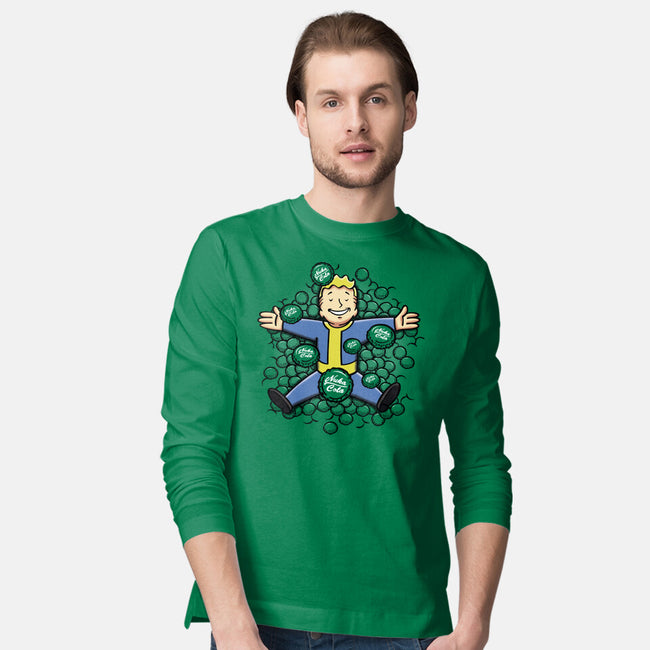 Nuclear Beauty-Mens-Long Sleeved-Tee-Olipop