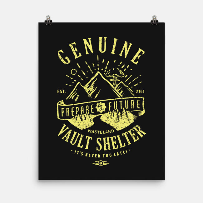 Genuine Vault-None-Matte-Poster-Olipop