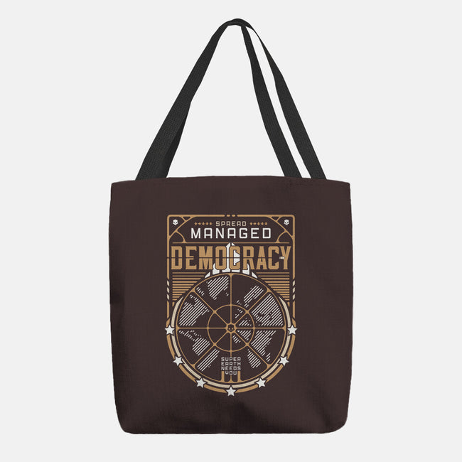 Democracy-None-Basic Tote-Bag-BadBox