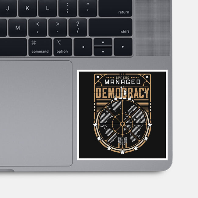 Democracy-None-Glossy-Sticker-BadBox