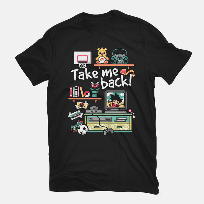 Take Me Back To My Childhood Days-Unisex-Basic-Tee-NemiMakeit