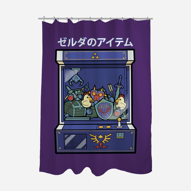 Hylians Crane-None-Polyester-Shower Curtain-Astrobot Invention