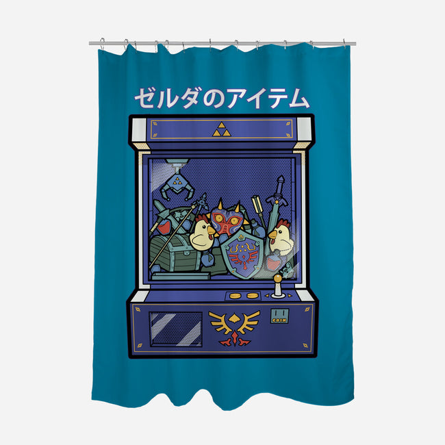 Hylians Crane-None-Polyester-Shower Curtain-Astrobot Invention