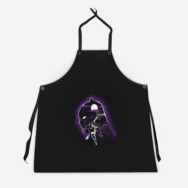 Black Panther-Unisex-Kitchen-Apron-Xentee