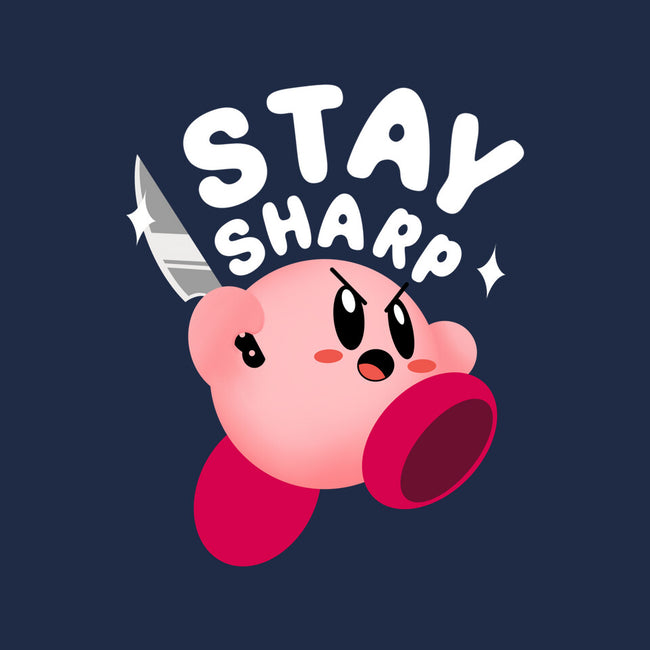 Kirby Stay Sharp-Mens-Heavyweight-Tee-Tri haryadi