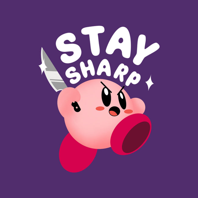 Kirby Stay Sharp-Womens-Fitted-Tee-Tri haryadi