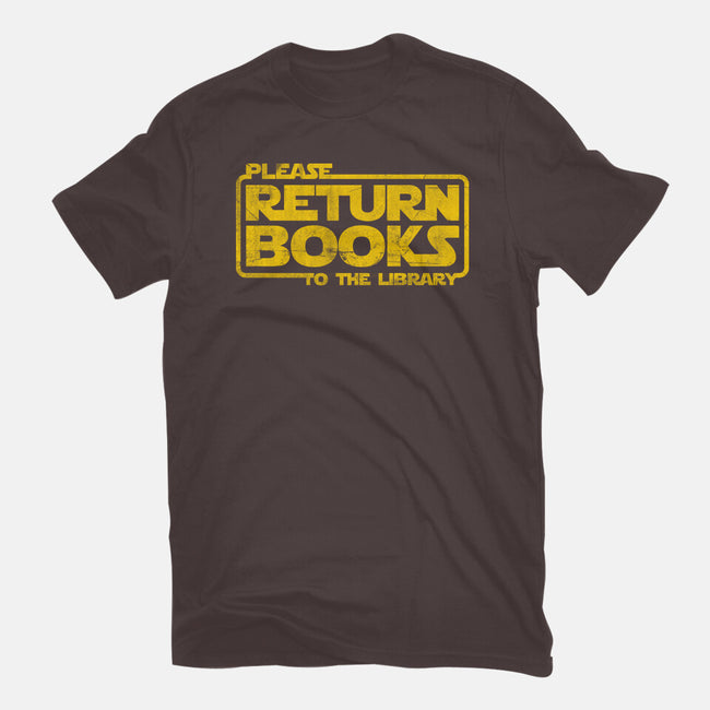 The Return Of The Books-Womens-Basic-Tee-NMdesign