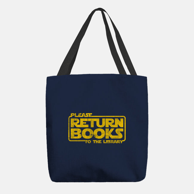 The Return Of The Books-None-Basic Tote-Bag-NMdesign