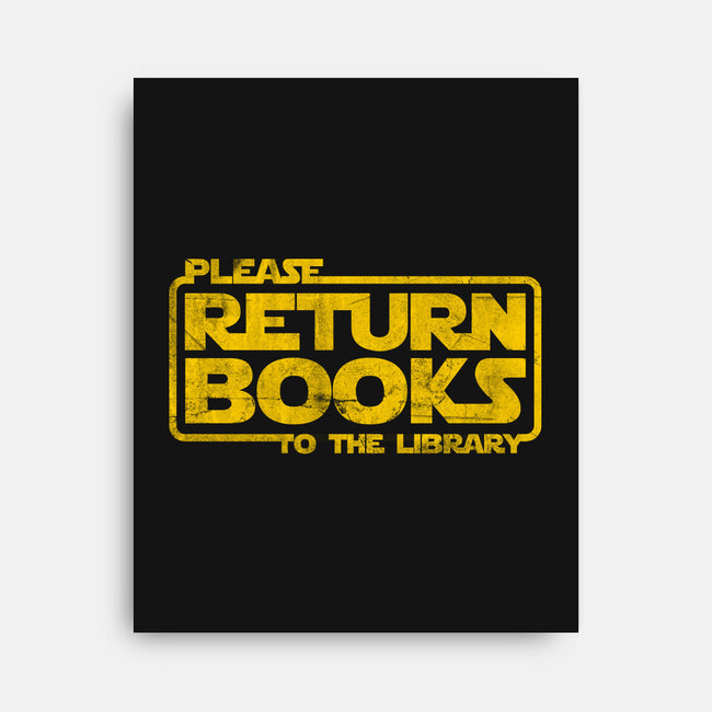 The Return Of The Books-None-Stretched-Canvas-NMdesign