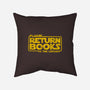 The Return Of The Books-None-Removable Cover-Throw Pillow-NMdesign