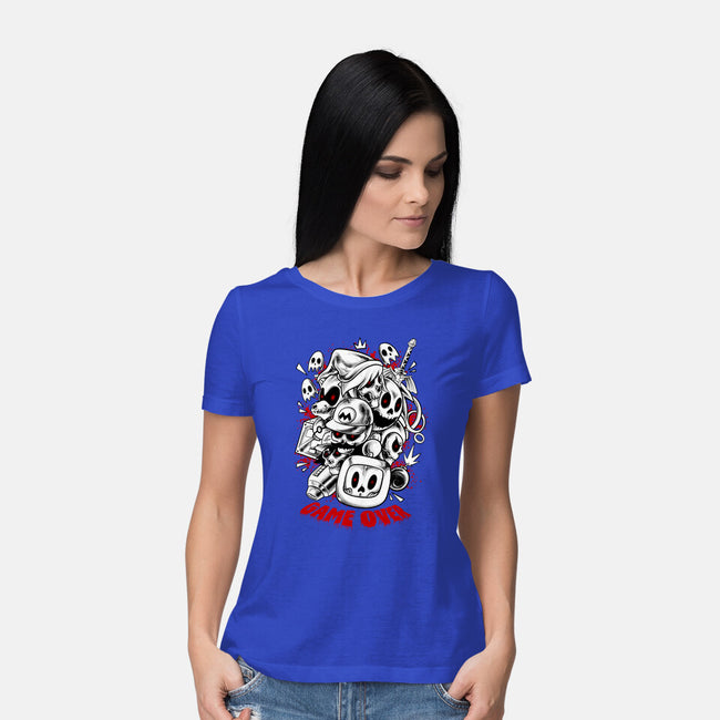 Sorry Game Over-Womens-Basic-Tee-spoilerinc